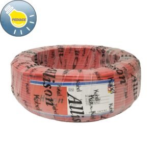 Kabel Tunggal Kawat NYA 2.5mm ALLISON Warna Merah 1 Roll 100 Yard