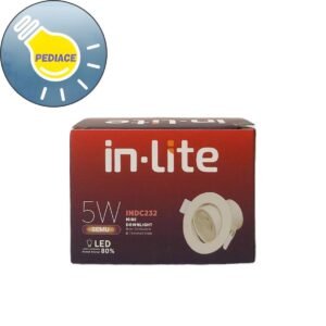 LAMPU LED SPOTLIGHT MINI DOWNLIGHT INLITE 5 WATT INDC232 - Semu 4000K