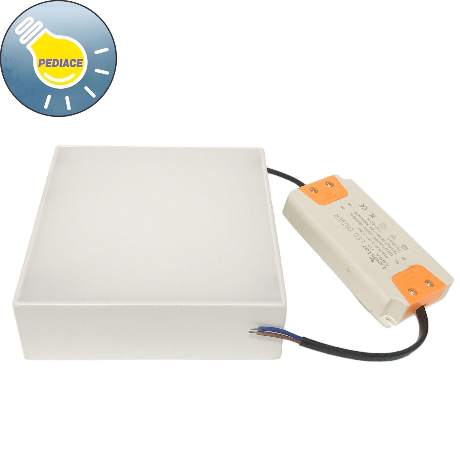 Lampu Downlight 16W Outbow Kotak Panel Light ASSA Ledstar Kuning 3000K - Image 2