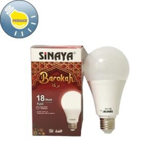 Lampu LED 18W E27 SINAYA Barokah 18 Watt Cahaya Putih 7000K SNI