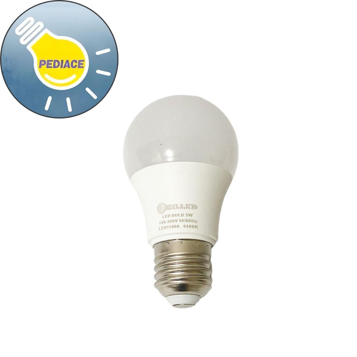 Lampu LED Bulb Philled 5 Watt E27 Cahaya Putih 6400K - Image 2