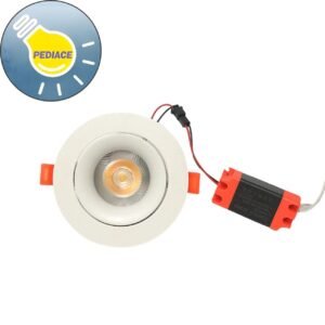Spotlight Downlight LED COB 12watt 12w recessed Light 3000K Warm White
