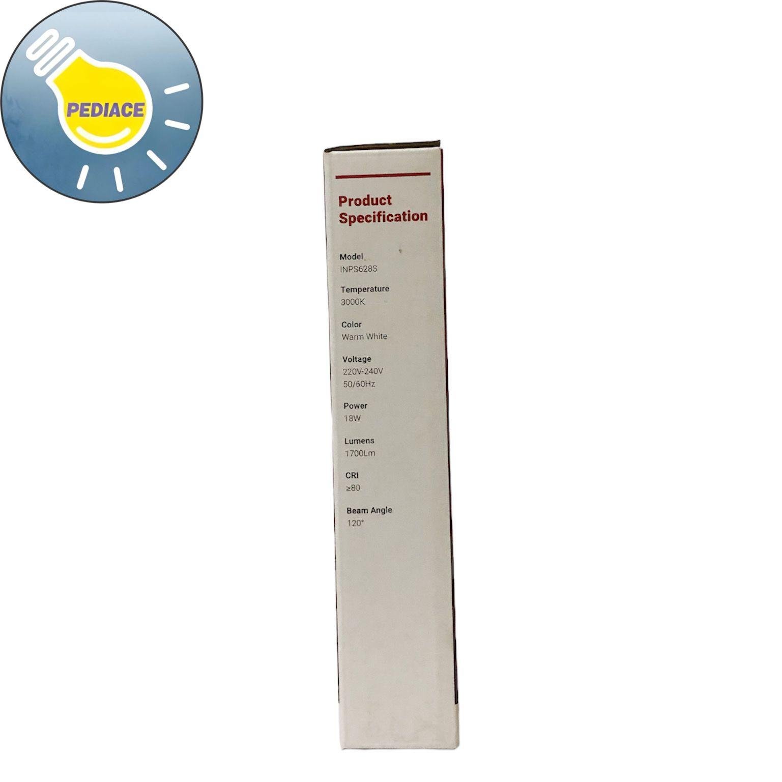 Lampu LED Panel Light Kotak 18W Inlite Inbow SNI - WARM WHITE 3000K - Image 5