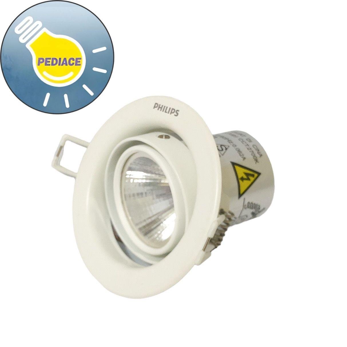 Lampu Downlight LED Spotlight 7W PHILIPS Recessed Spot Pomeron 2700K - Image 2