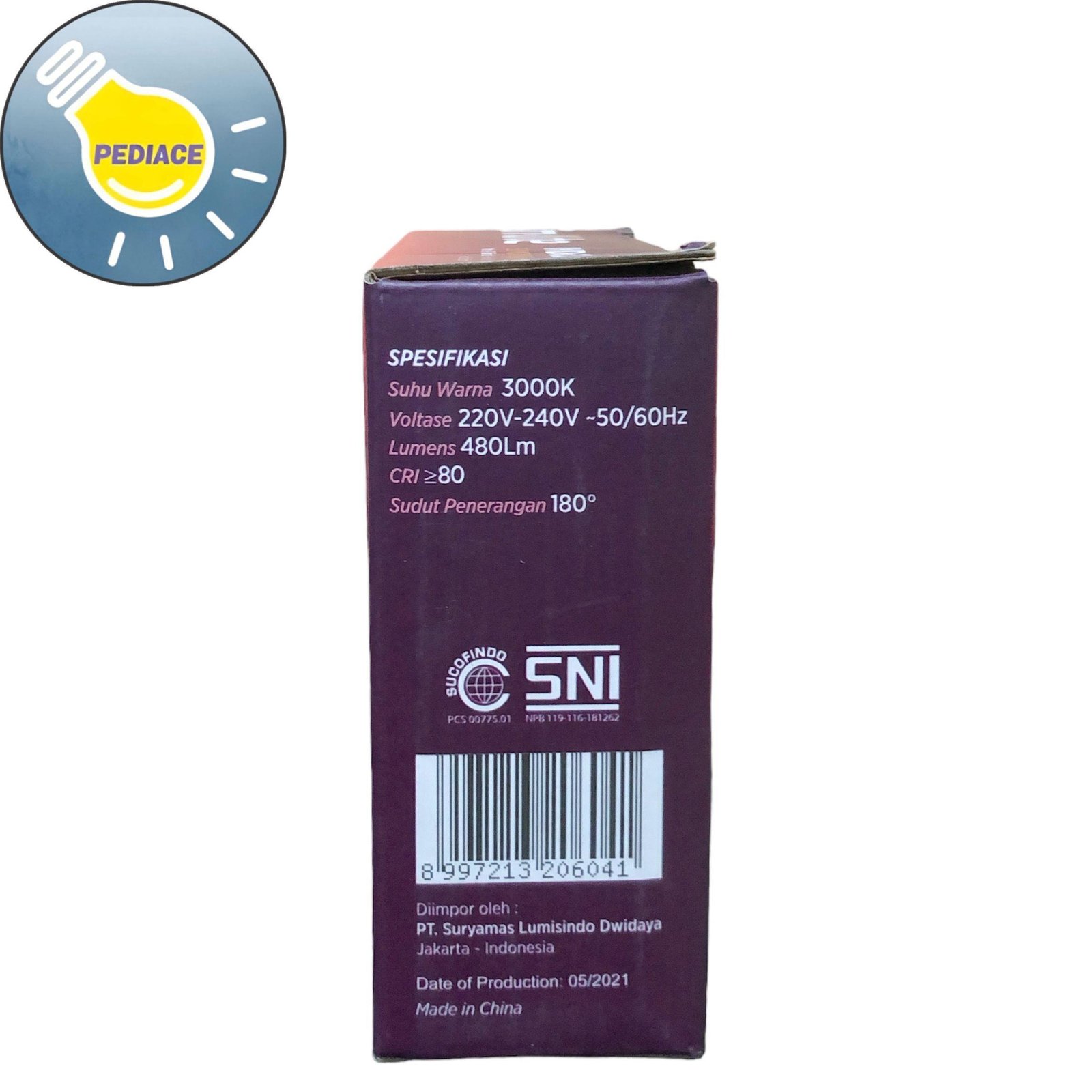 Lampu Downlight 5.5W INLITE INDS602R Inbow Slim Downlight Kuning 3000K - Image 5