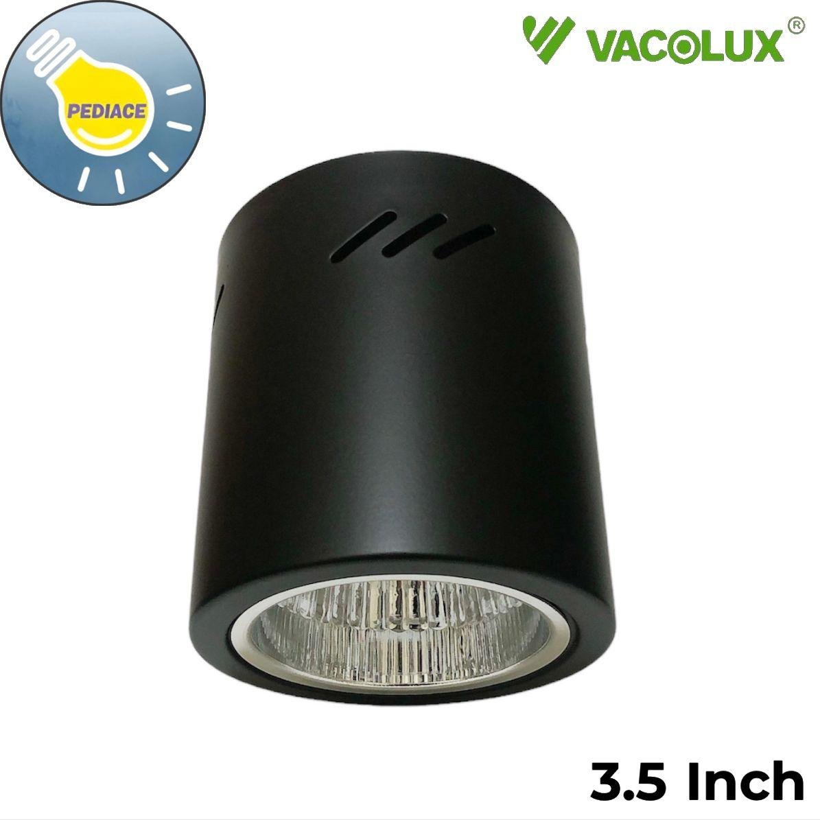 Kap Lampu Downlight Outbow Tempel OB Bulat Hitam 3" 3 Inch Fitting E27