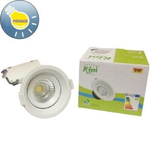 Lampu Plafon LED Downlight 9W KIM COB 9 Watt Inbow Cahaya Putih 6500K