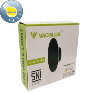 Lampu LED Wall Light 12W VACOLUX VL-4013R Bulat Outbow Changeable CCT