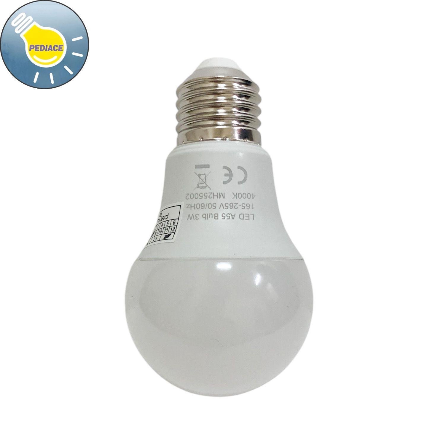 Lampu Bohlam LED Hiled Bulb 3W 3 Watt Natural White 4000K E27 220lm - Image 7