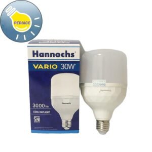 Lampu LED 30 Watt E27 Hannochs VARIO 30W Cahaya Putih SNI