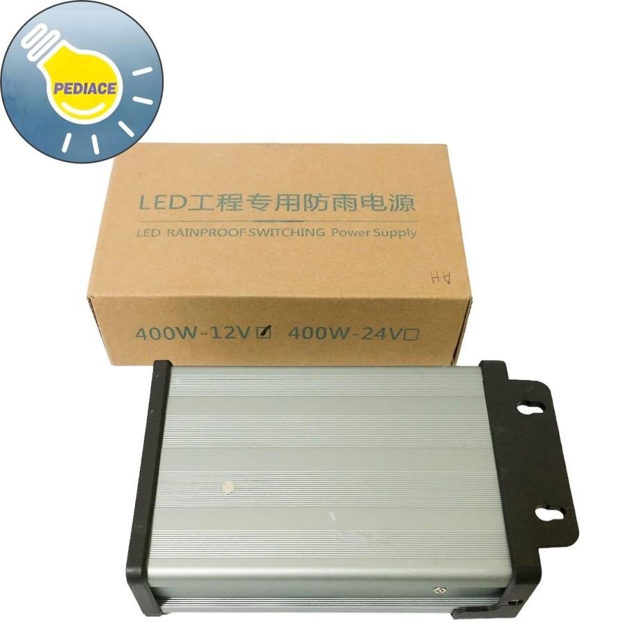 Power Supply LED Strip 12V DC 33A Switching LED 400 Watt Max Outdoor - Image 2