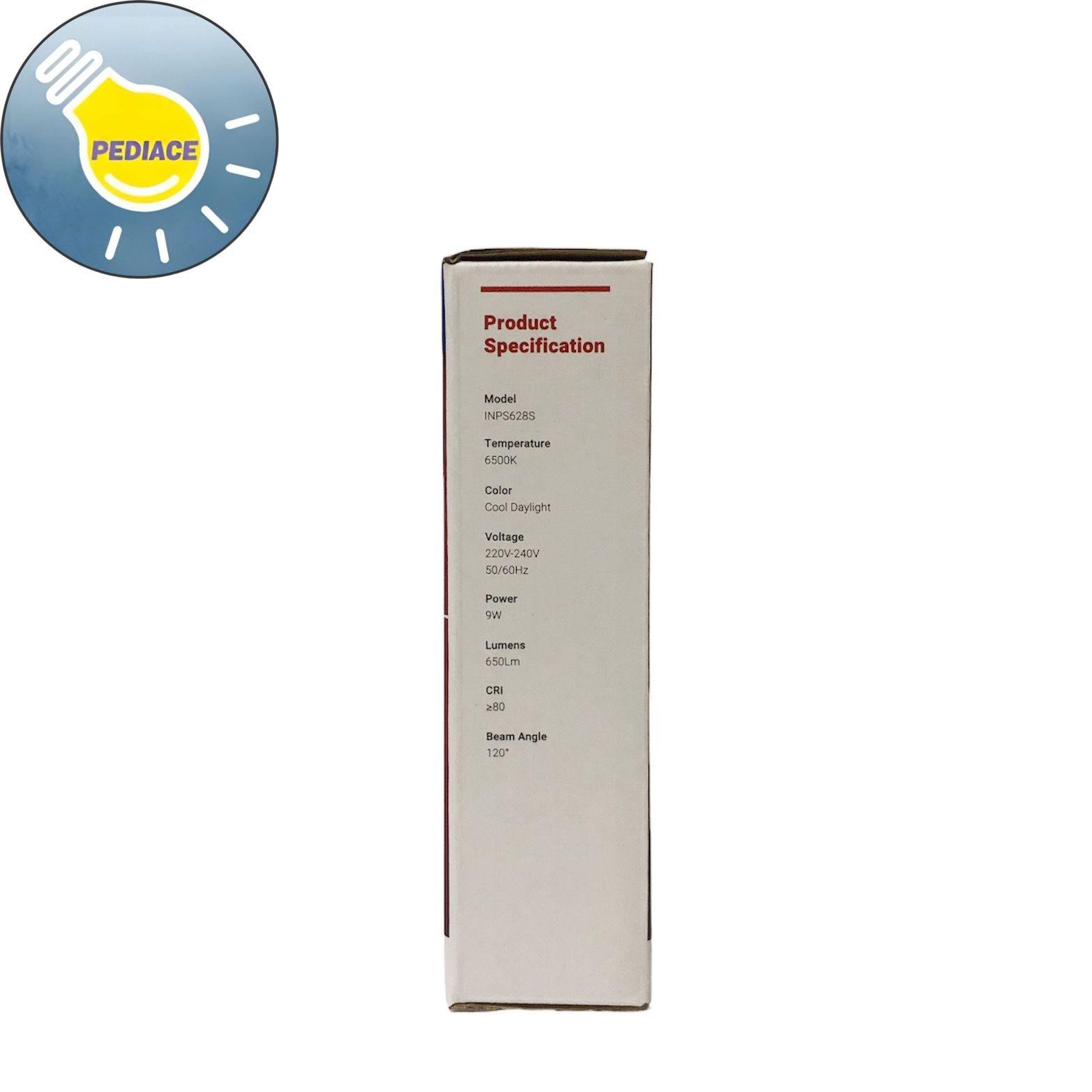 Lampu LED Panel Light Kotak 9Watt Inlite Inbow SNI COOL DAYLIGHT 6500K - Image 5