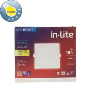 Lampu LED Panel Light Kotak 18W Inlite Inbow SNI - COOL WHITE 4000K