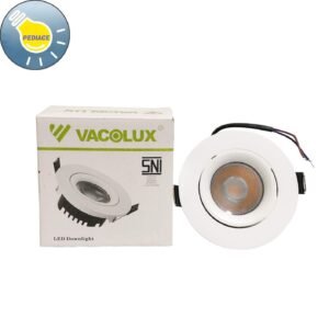 Lampu Downlight LED COB 12W VACOLUX VL-1704 Ceiling Spotlight 3000K Warm White