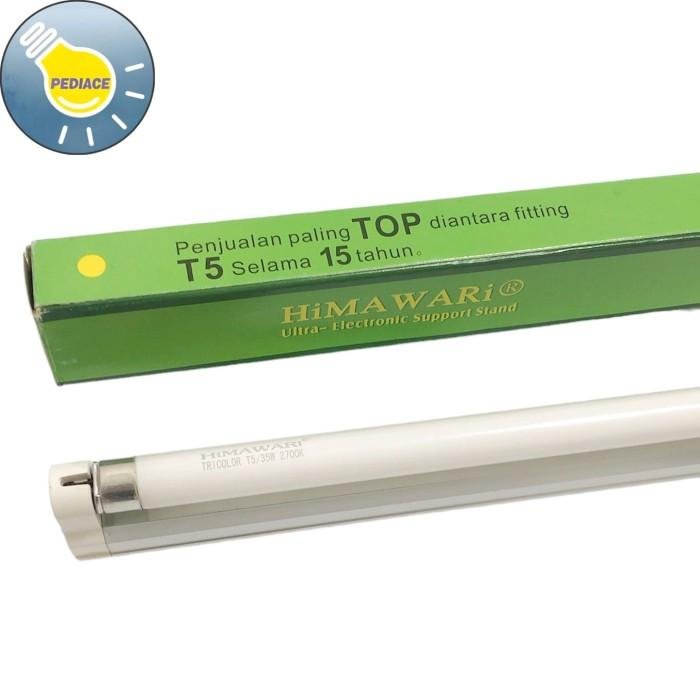 Lampu T5 Himawari 35W 35 Watt Set Komplit 220V 147cm Cahaya Putih 6500k SNI