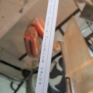 TF Trunking Fittings Cable Duct 14x24 mm 2meter with Double Tape 3M