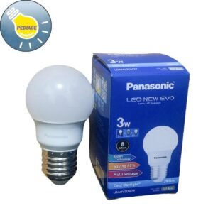 Lampu LED 3W E27 Panasonic LED New Evo 3 Watt Cahaya Putih 6500K 280lm