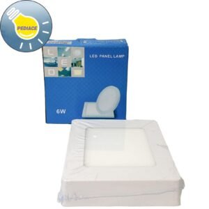 Lampu LED Downlight 6W Panel Kotak Outbow MIYALUX 6 Watt - Putih 6500K