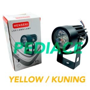 Lampu Spotlight Sorot LED 3W 220V YELLOW Indoor Outdoor Waterproof