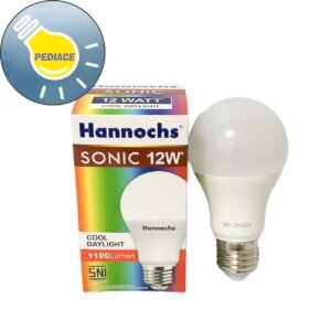 Lampu LED 12 Watt E27 Hannochs Sonic 12W Cahaya Putih SNI