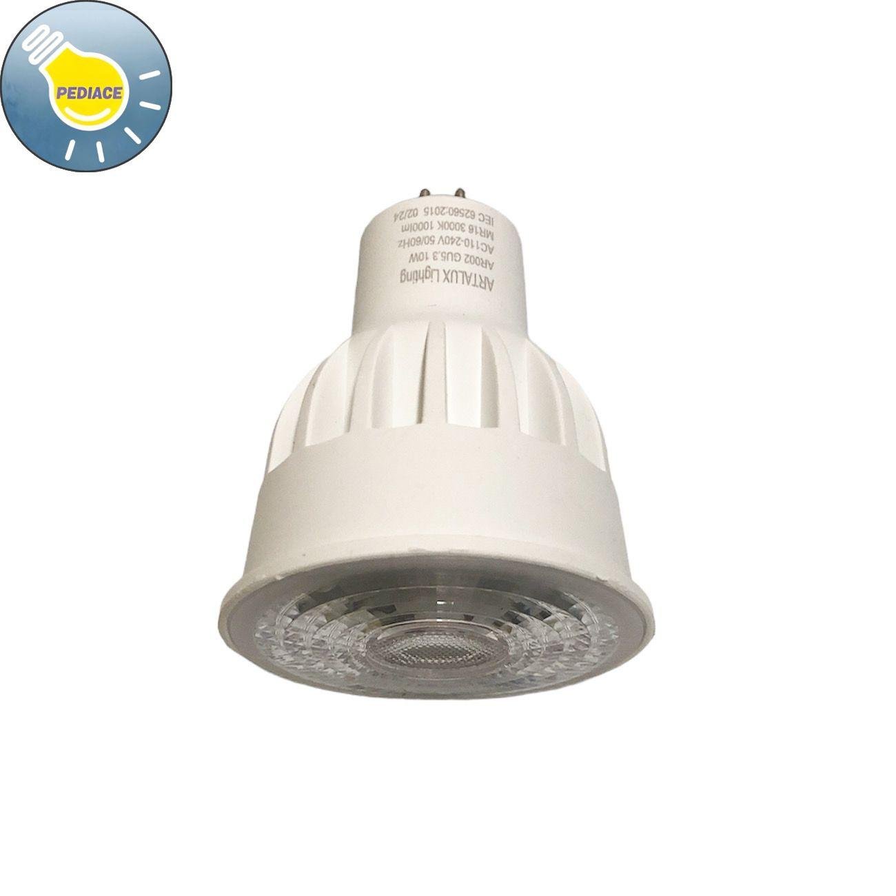 Lampu LED MR16 Bulb COB 10W ARTALUX AR002 GU5.3 Warmwhite / Kuning 3000K 1000lm - Image 2