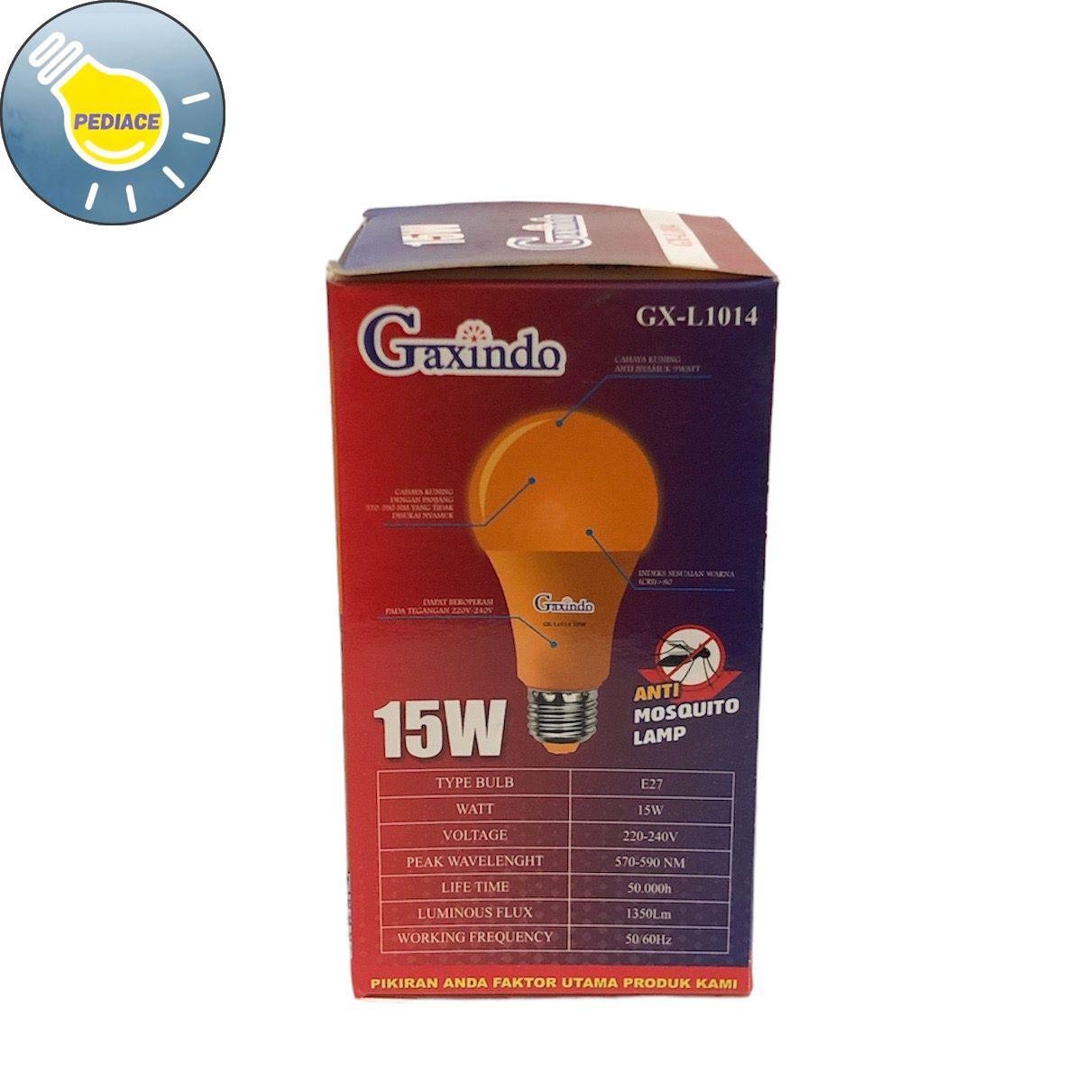 Lampu LED Anti Nyamuk & Serangga 15W GAXINDO GX-L1014 E27 Anti Mosquito LED Bulb 15 Watt Pengusir Nyamuk - Image 3
