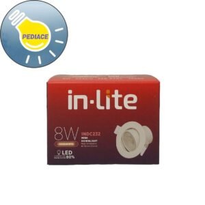LAMPU LED SPOTLIGHT MINI DOWNLIGHT INLITE 8 WATT INDC232 - Semu 4000K