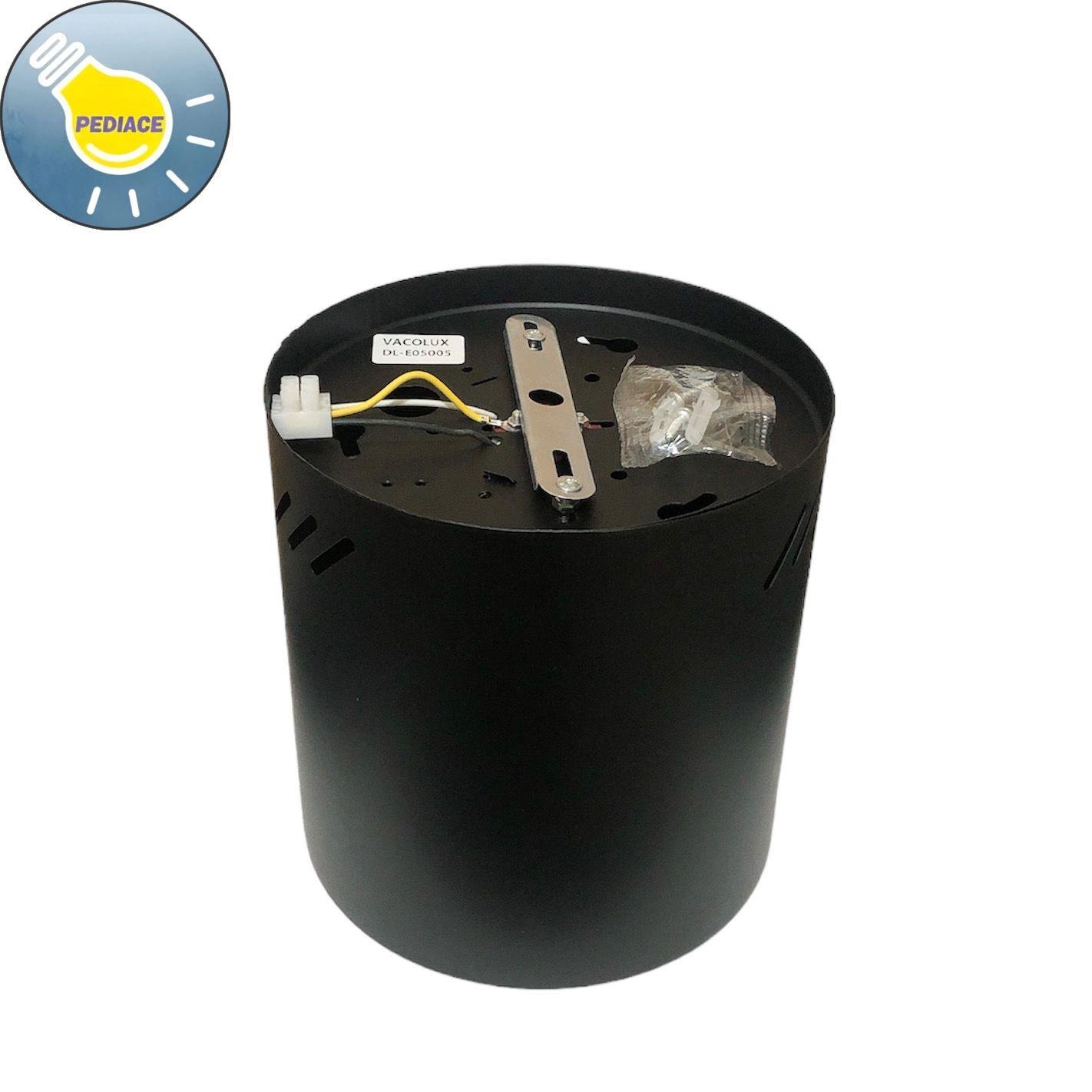 Kap Lampu Downlight Outbow Tempel OB Bulat Hitam 5" 5 Inch Fitting E27 - Image 3