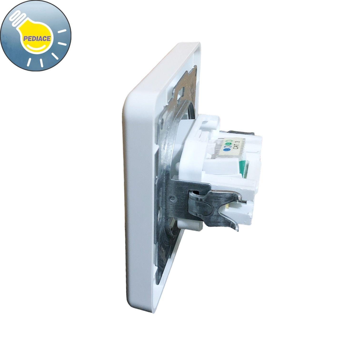 Stop Kontak Telepon Cat 3 Schneider LEONA - LNA4100121 - Image 2