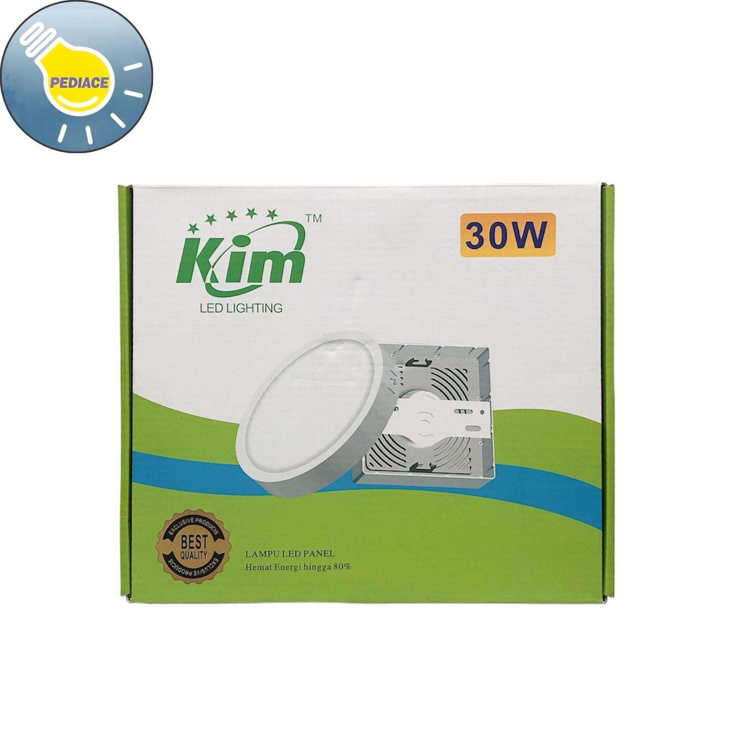Lampu LED Panel Downlight 30W KIM Bulat Outbow Tempel 30 Watt Cahaya Putih - Image 2