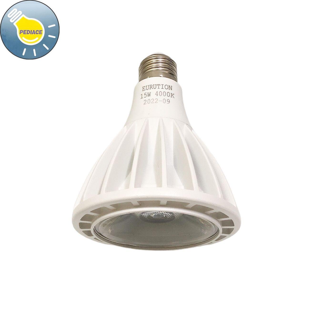 Spotlight LED COB EURUTION PAR30 15W E27 4000K 220V Natural White