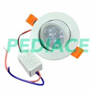 Lampu Spotlight Sorot Downlight LED SMD 3W 6000K Putih