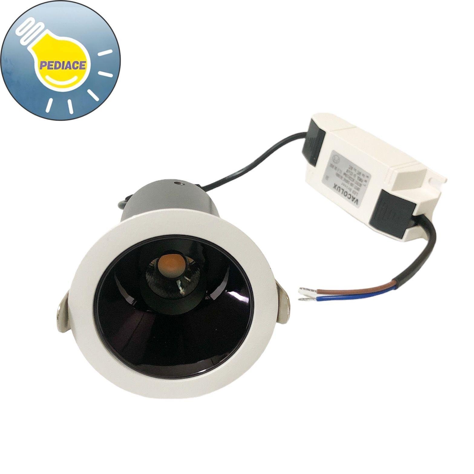 Lampu Downlight LED VACOLUX VL-1703 7W Ceiling Light Warm White 3000K - Image 2