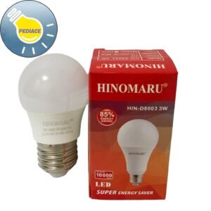 Lampu LED Bulb 3 Watt E27 HINOMARU HIN-D8003 3W 6500K Cool Daylight