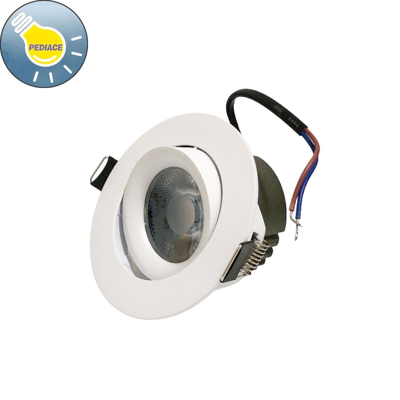 Lampu Downlight LED COB 12W VACOLUX VL-1704 Ceiling Spotlight 3000K Warm White - Image 2