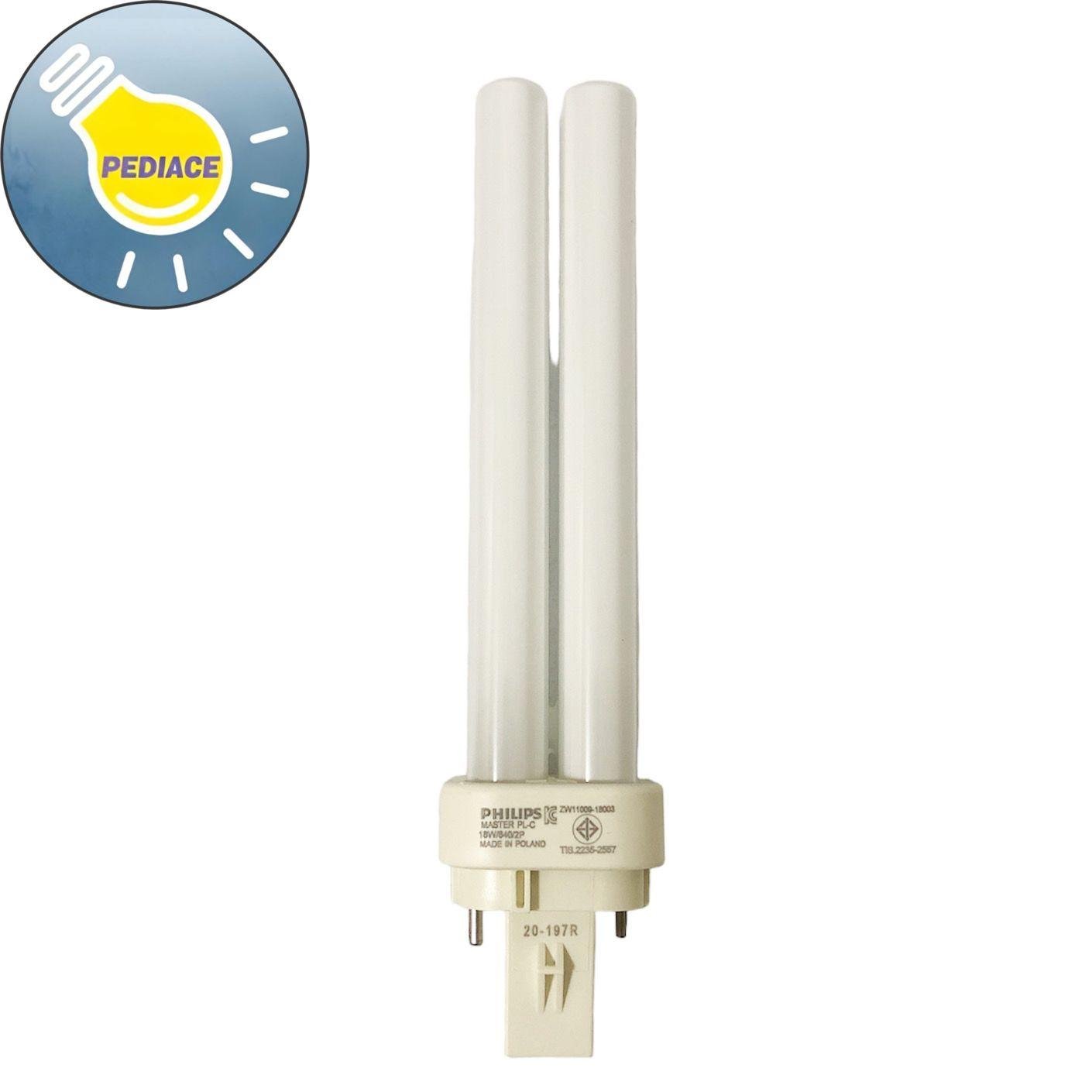 Lampu Tusuk 18 Watt G24 PHILIPS Master PL-C 2P 840 Natural White 4000K - Image 3