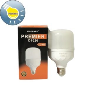 Lampu LED 20 Watt E27 HINOMARU Premier D1020 Cahaya Putih 6500K
