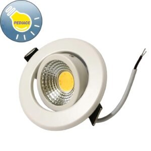 Lampu Downlight 5W LED COB 5 Watt Ceiling Spotlight 3000K