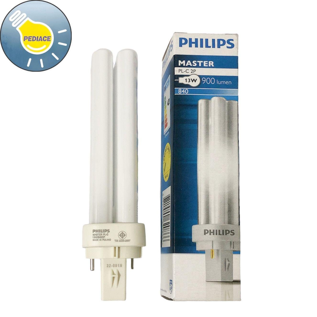 Lampu Tusuk 13 Watt G24 PHILIPS Master PL-C 2P 840 Natural White 4000K
