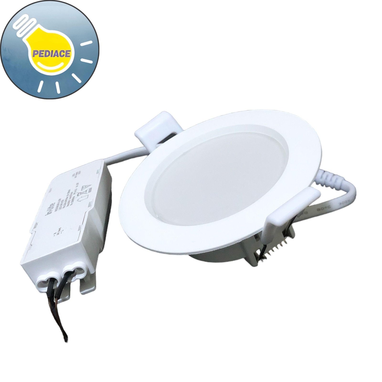 Lampu Downlight 5.5W INLITE INDS602R Inbow Slim Downlight Kuning 3000K - Image 2