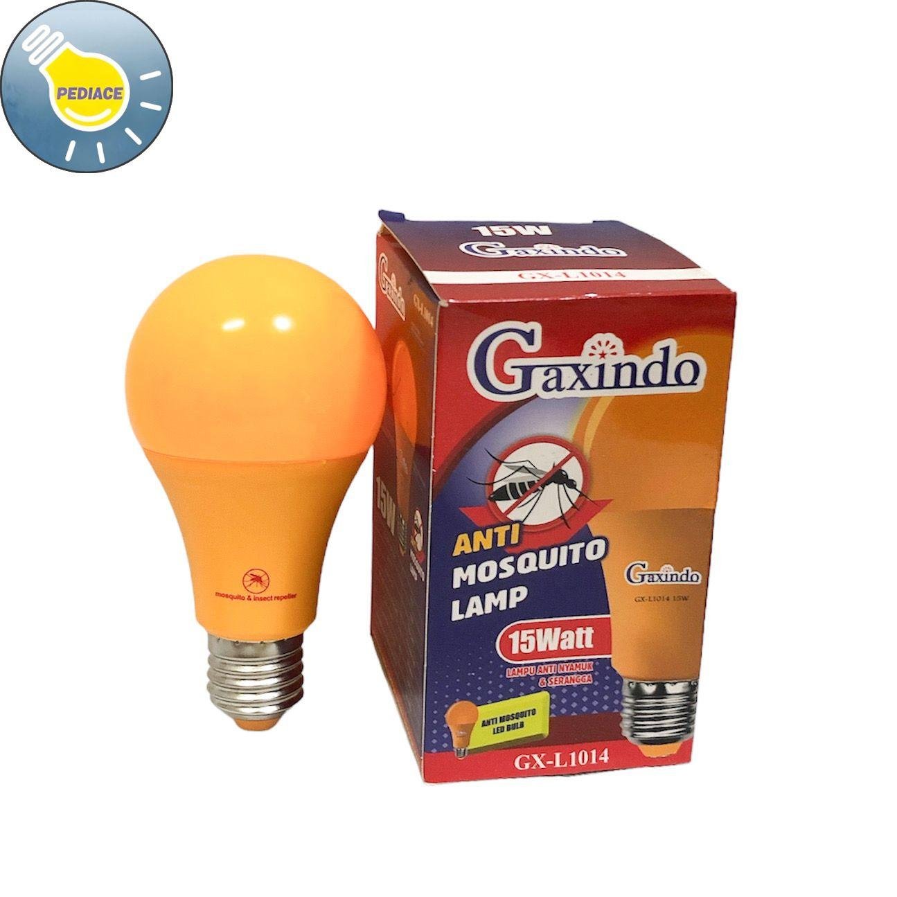 Lampu LED Anti Nyamuk & Serangga 15W GAXINDO GX-L1014 E27 Anti Mosquito LED Bulb 15 Watt Pengusir Nyamuk