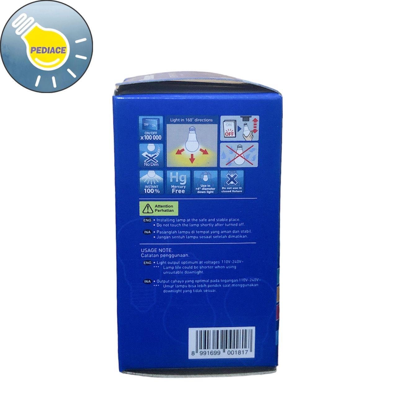 Lampu LED 3W E27 Panasonic LED New Evo 3 Watt Cahaya Putih 6500K 280lm - Image 5