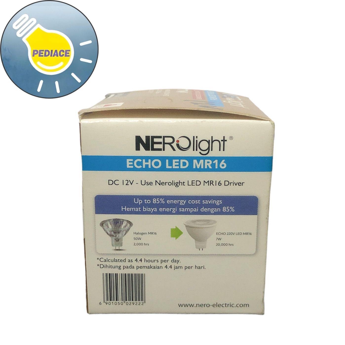 Lampu LED 7W Nerolight ECHO LED MR16 DC12V - Daylight / Putih 6000K - Image 4