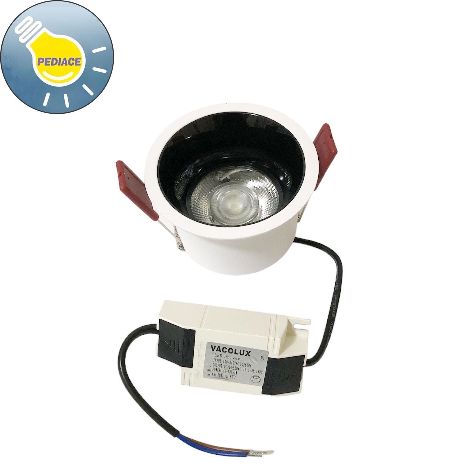 Lampu Downlight LED VACOLUX VL-1710 12W Inbow SNI - 10000K - Image 2