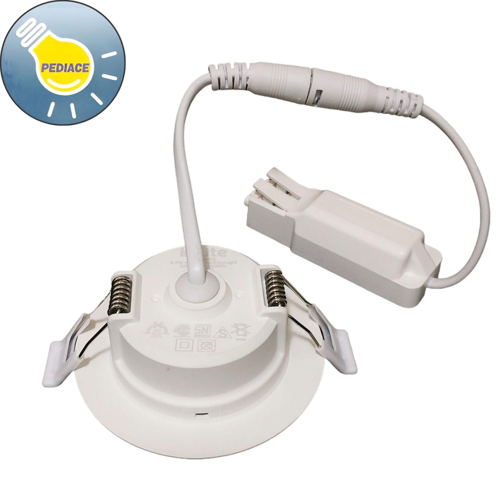 Lampu Downlight 5.5W INLITE INDS602R Inbow Slim Downlight Putih 6500K - Image 4