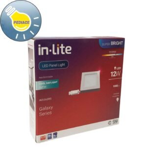Lampu LED Panel Light Kotak 12W Inlite Outbow SNI COOL DAYLIGHT 6500K