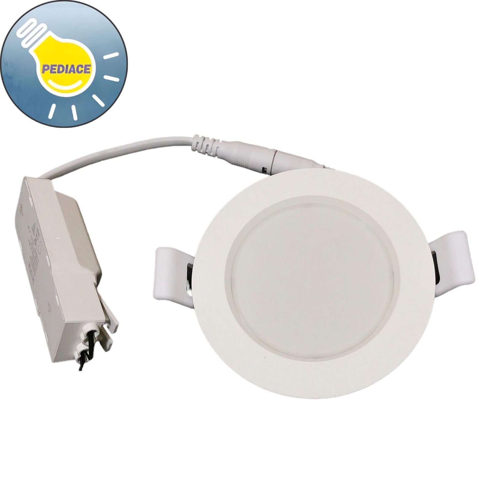 Lampu Downlight 5.5W INLITE INDS602R Inbow Slim Downlight Putih 6500K - Image 3