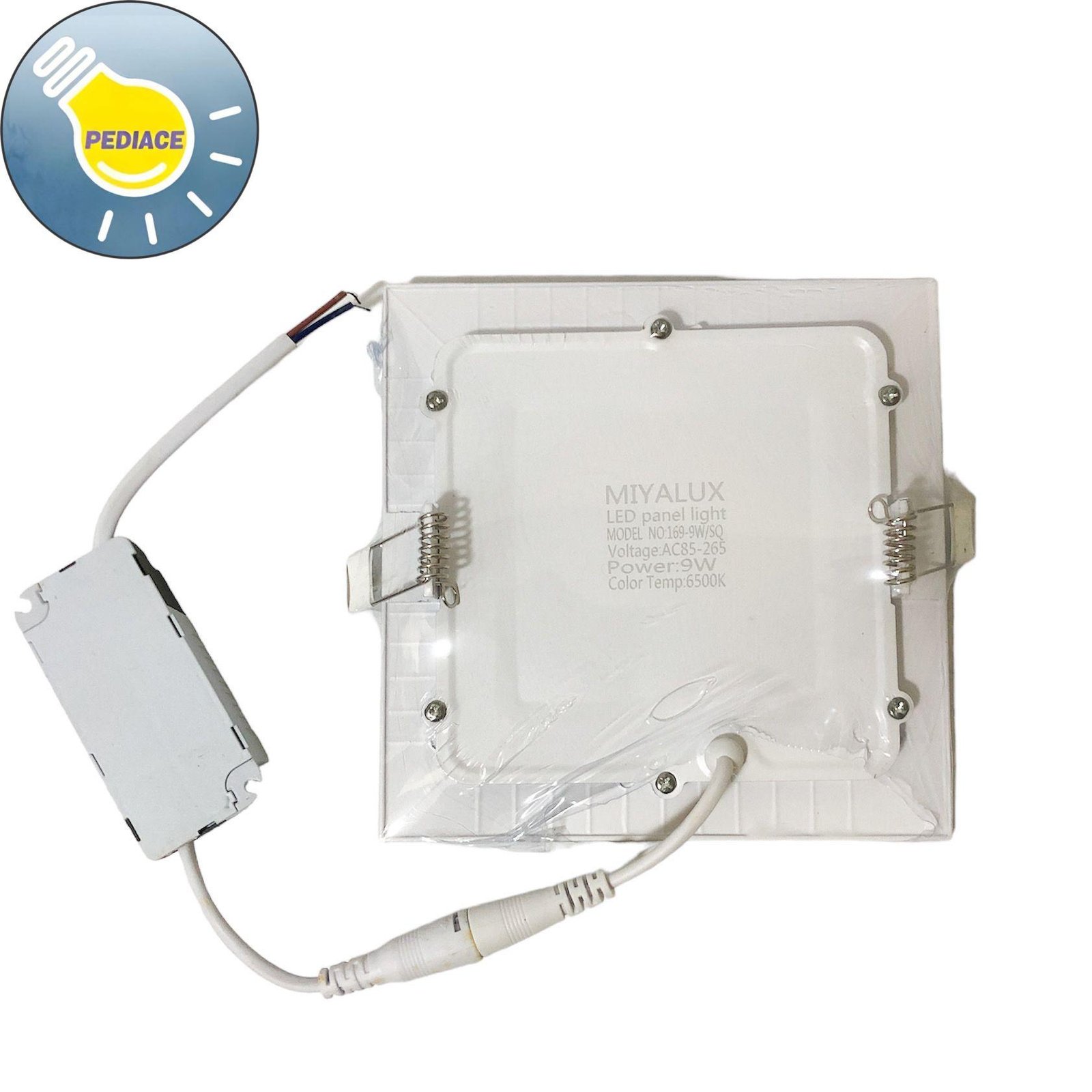 Lampu Downlight LED Panel 9W Kotak Inbow MIYALUX 9 Watt Putih 6500K - Image 3
