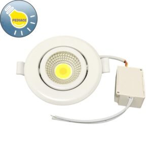 Lampu Downlight 5W OSKA LED COB 5 Watt Ceiling Spotlight 3000K + 6500K