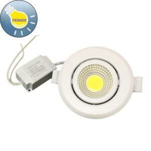 Lampu Downlight 5W OSKA LED COB 5 Watt Ceiling Spotlight 4000K Natural
